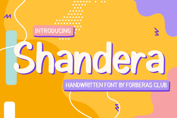 Shandera Font - Featured Image