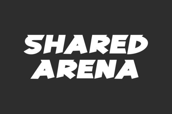 Shared Arena Font - Featured Image