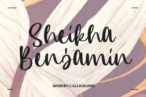 Sheikha Benjamin Font - Featured Image
