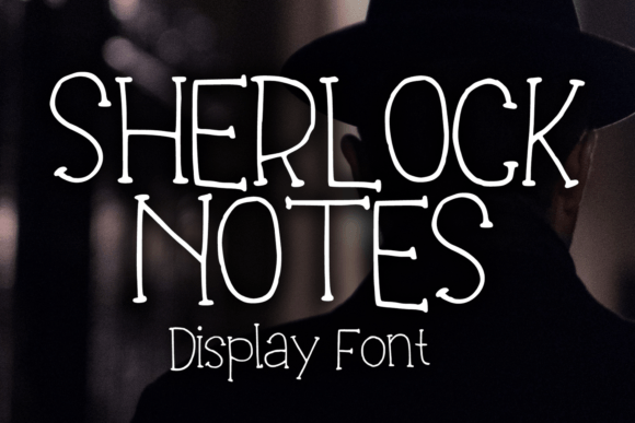 Sherlock Notes Font - Featured Image