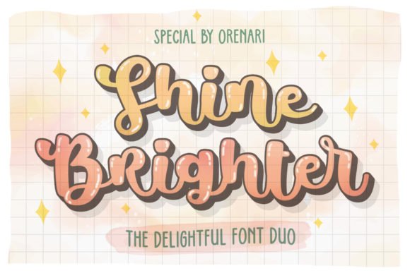 Shine Brighter Font - Featured Image