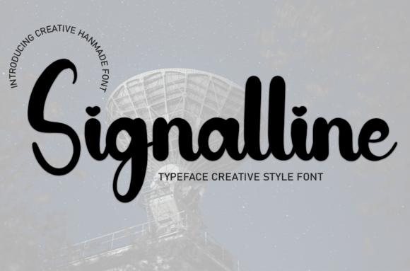 Signalline Font - Featured Image