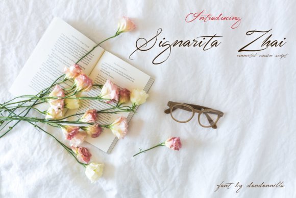 Signarita Zhai Font - Featured Image