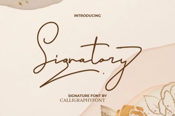 Signatory Font - Featured Image