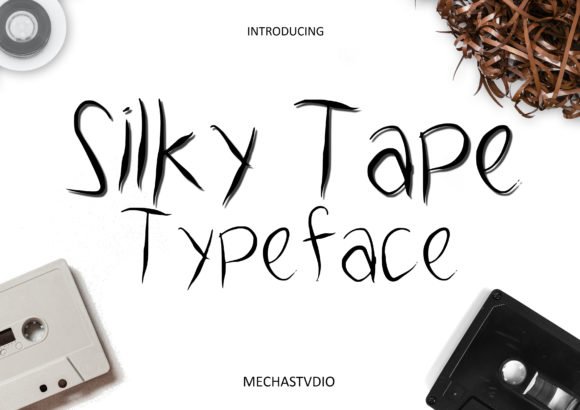 Silky Tape Signature Font - Featured Image