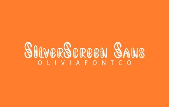 Silverscreen Sans Font - Featured Image