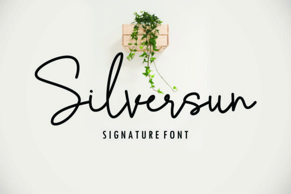 Silversun Font - Featured Image