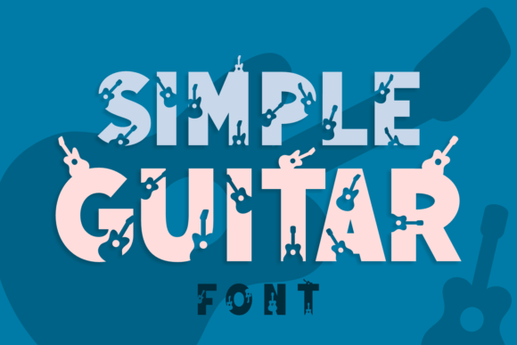 Simple Guitar Font - Featured Image