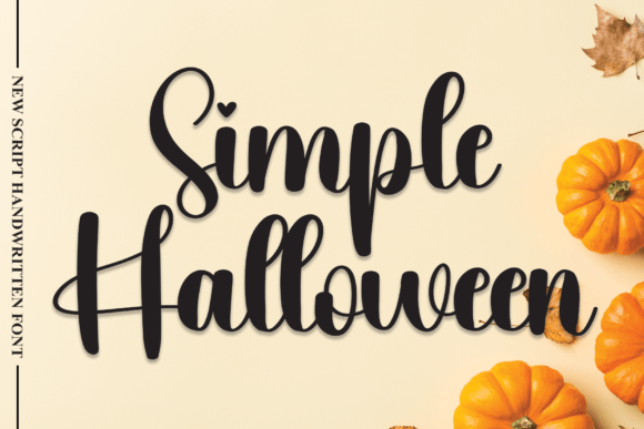 Simple Halloween Font - Featured Image