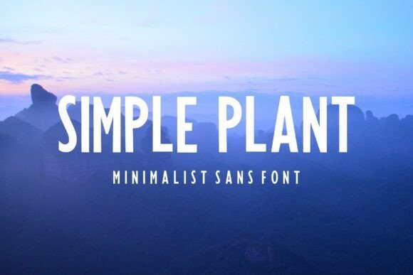 Simple Plant Font - Featured Image