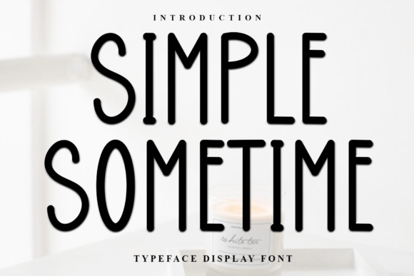 Simple Sometime Font - Featured Image