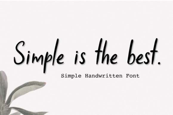 Simple is the Best Font - Featured Image