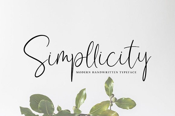 Simpllicity Font - Featured Image