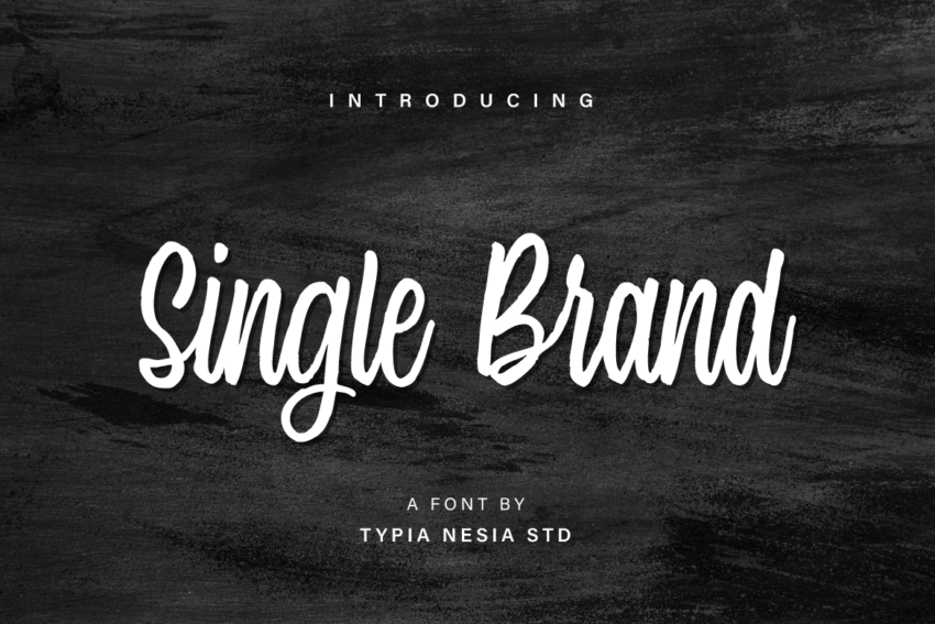 Single Brand Font - Featured Image