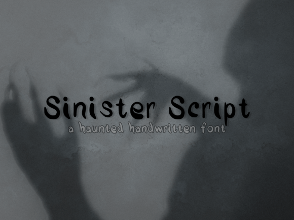 Sinister Script Font - Featured Image