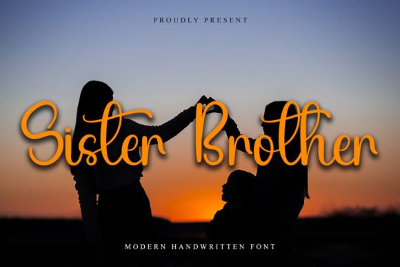 Sister Brother Font - Featured Image