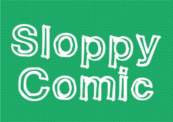 Sloppy Comic Font - Featured Image