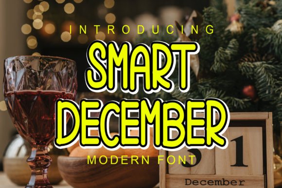 Smart December Font - Featured Image