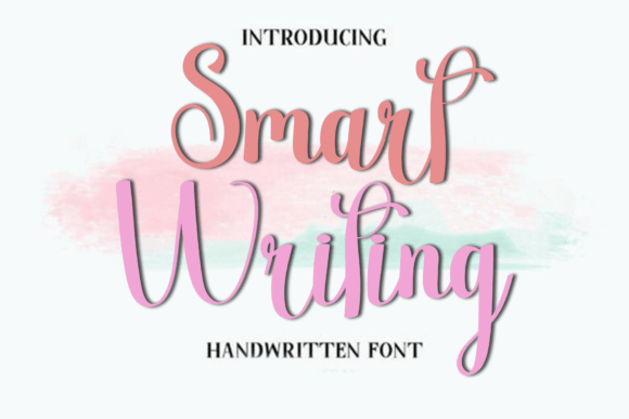 Smart Writing Font - Featured Image