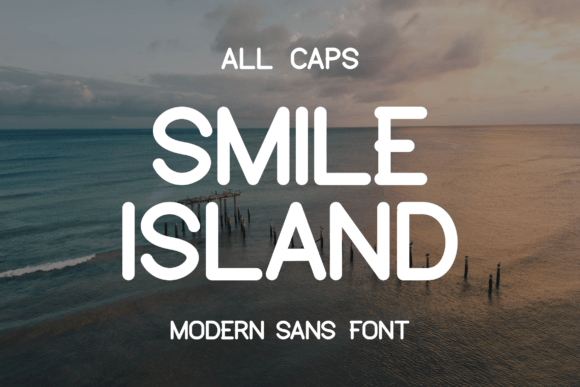 Smile Island Font - Featured Image