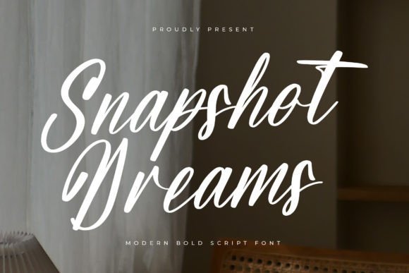 Snapshot Dreams Font - Featured Image