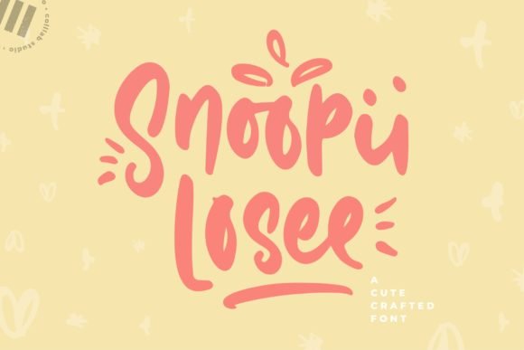 Snoopii Losee Font - Featured Image