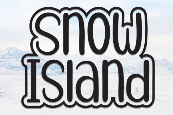 Snow Island Font - Featured Image