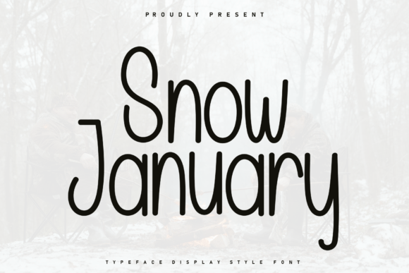Snow January Font - Featured Image