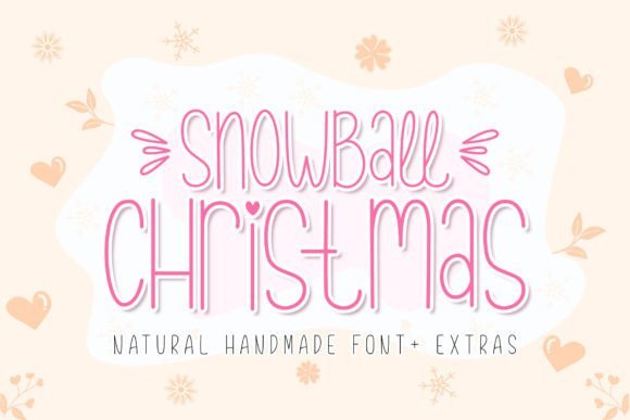 Snowball Christmas Font - Featured Image